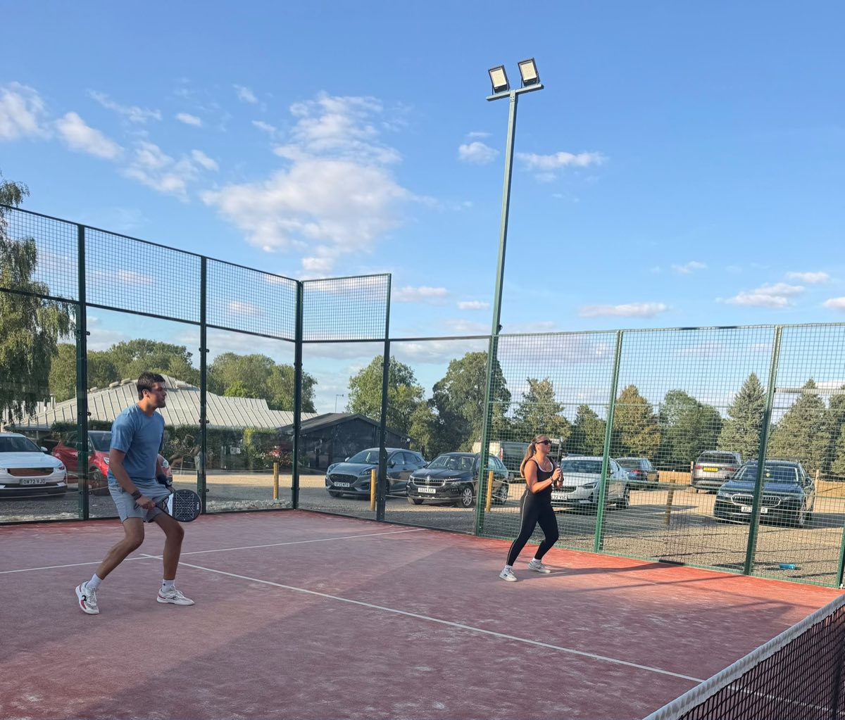 Padel in play